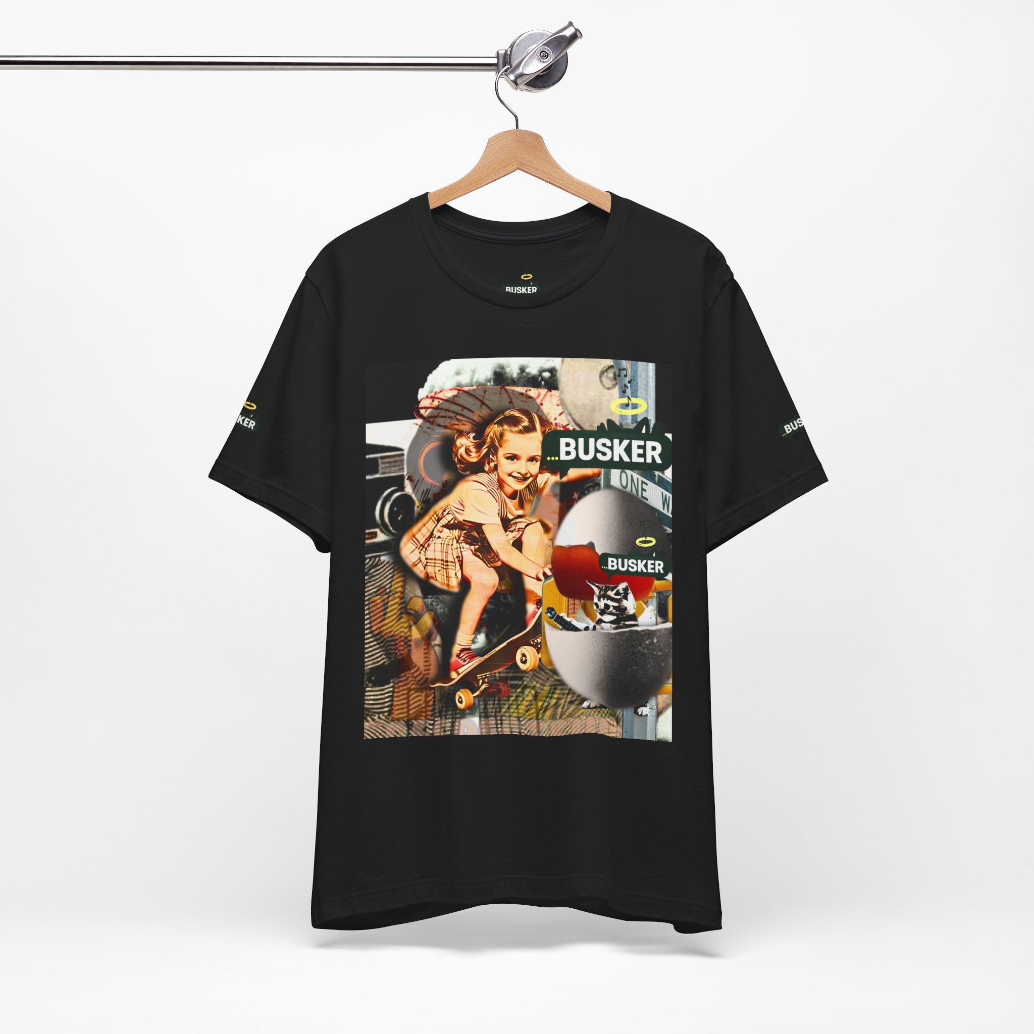 Vintage Skateboarding Graphic Tee - Streetwear for Creative Souls