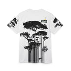 Stylish Nature-Inspired Unisex Tee, AOP T-Shirt for Outdoorsy People, Tree Lover Gift, Casual Streetwear, Eco-Friendly Fashion