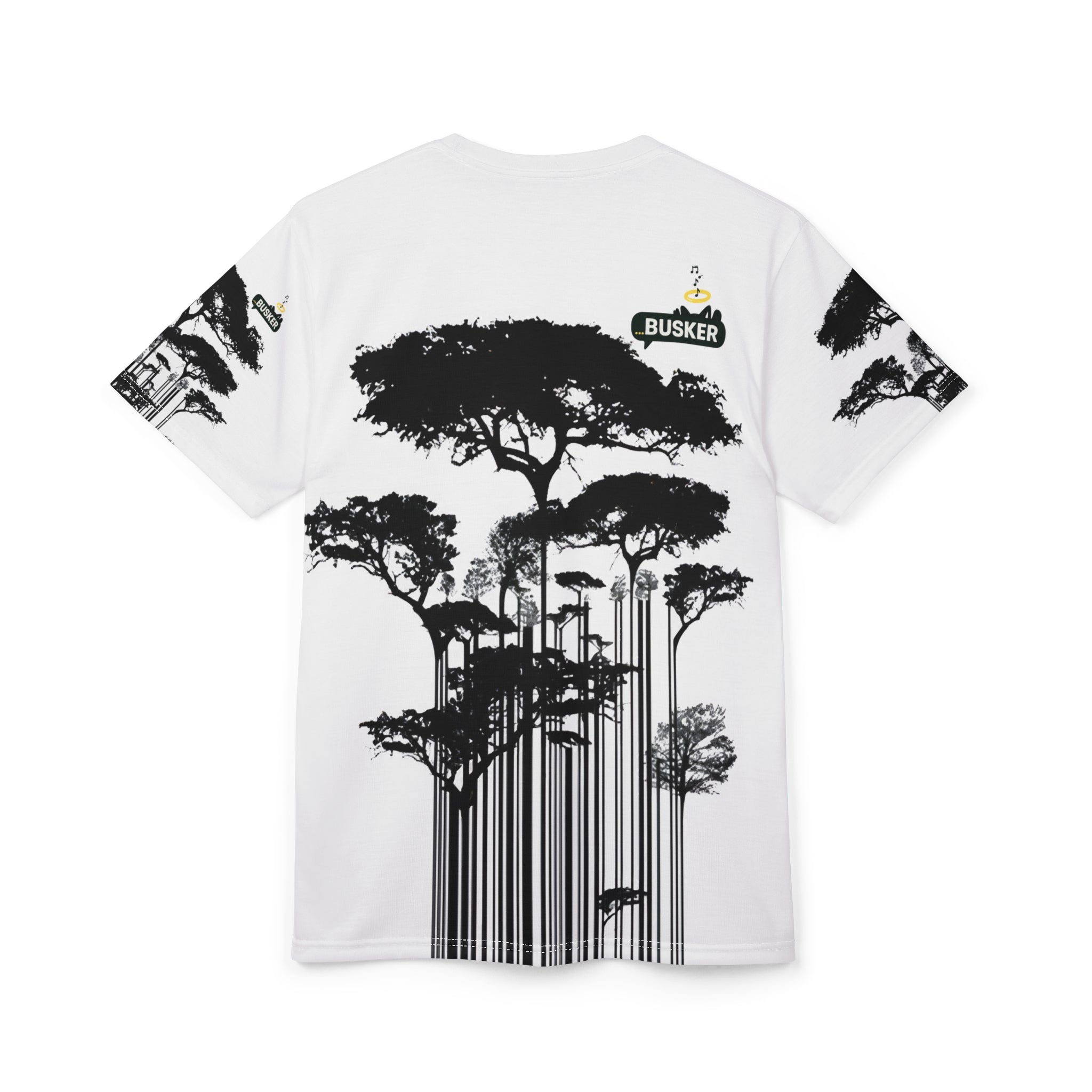 Stylish Nature-Inspired Unisex Tee, AOP T-Shirt for Outdoorsy People, Tree Lover Gift, Casual Streetwear, Eco-Friendly Fashion