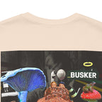 Creative Unisex Graphic Tee - 'I Don't Think' Busker Design