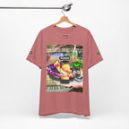 Vibrant Busker Art Tee for Creative Souls