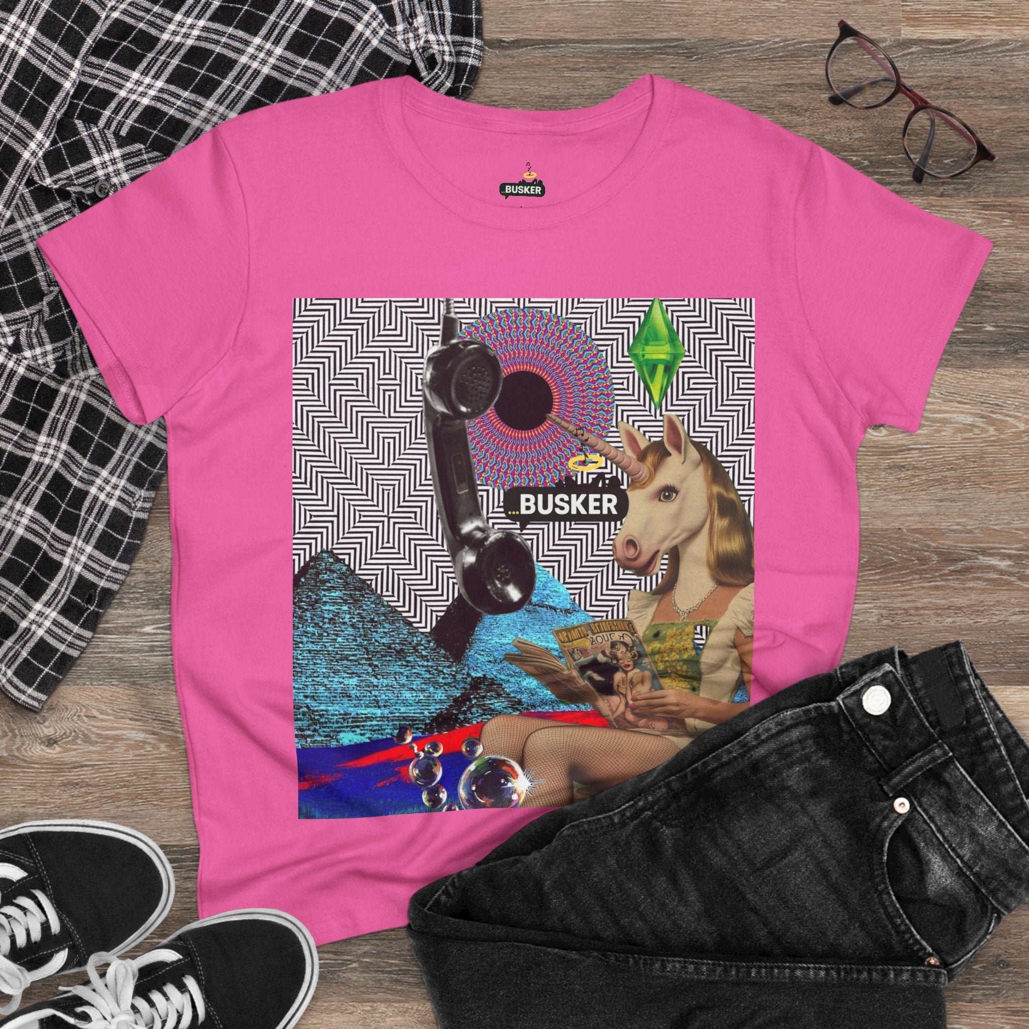 Whimsical Graphic Tee for Creative Souls, Casual Fashion, Unique Gift, Festival Wear, Everyday Comfort