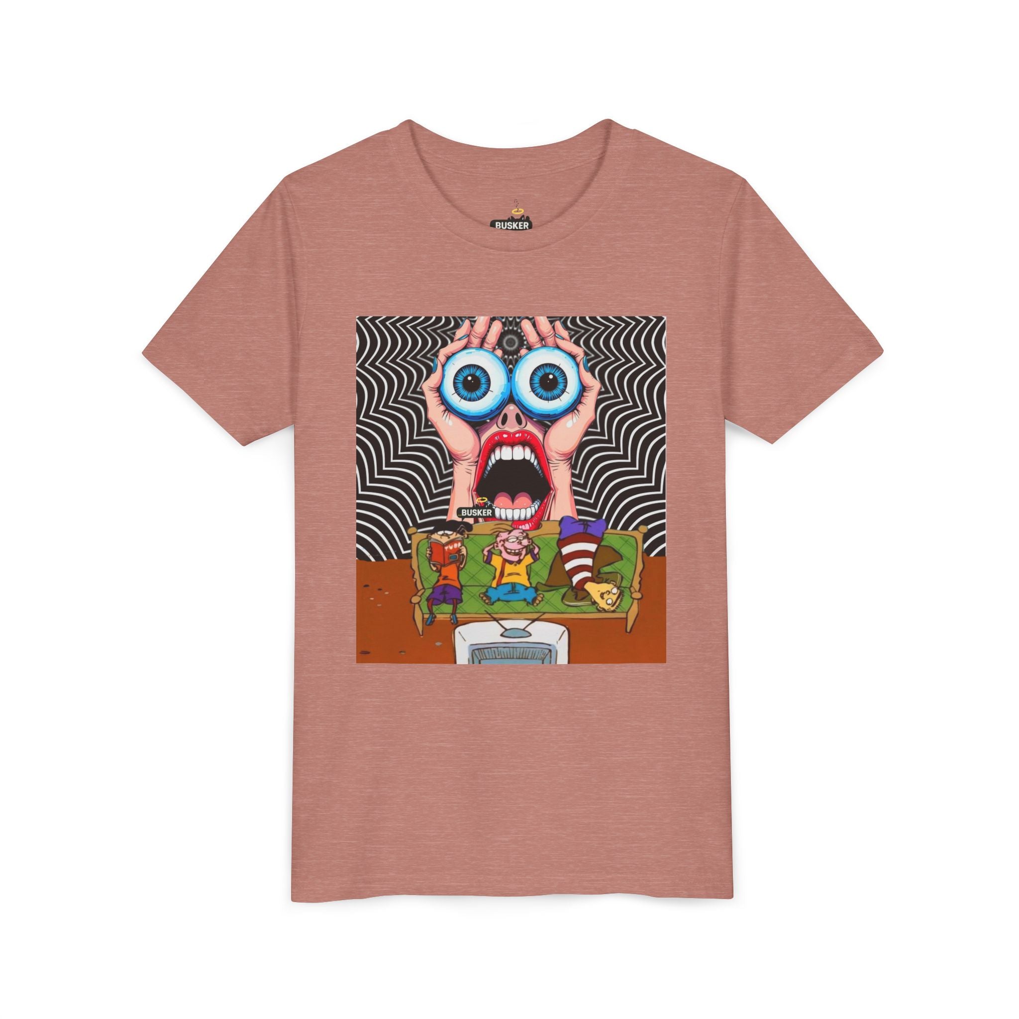 Graphic Youth Tee - Colorful Fun Shirt for Kids, Party T-Shirt, Gift for Youngsters, Trendy Youth Apparel, Art-Inspired Clothing