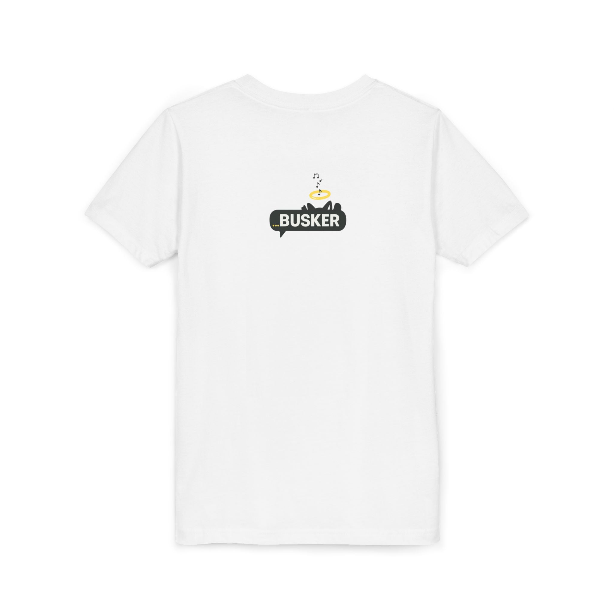 Youth Graphic Tee with Dinosaur Design, Fun Tee for Kids, Summer Style, Birthday Gift, Casual Wear, Playful Outfit, Busker Theme