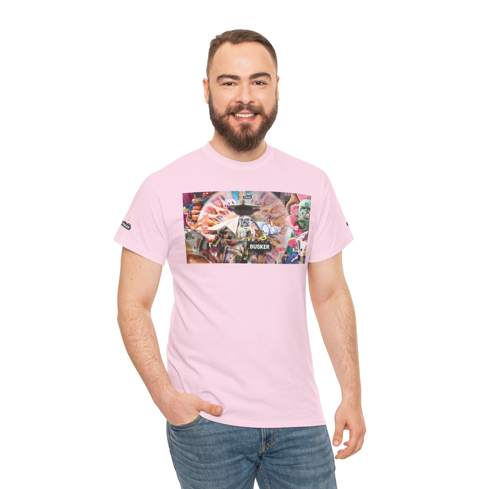 Vibrant Artistry Unisex Heavy Cotton Tee - Perfect for Creative Souls