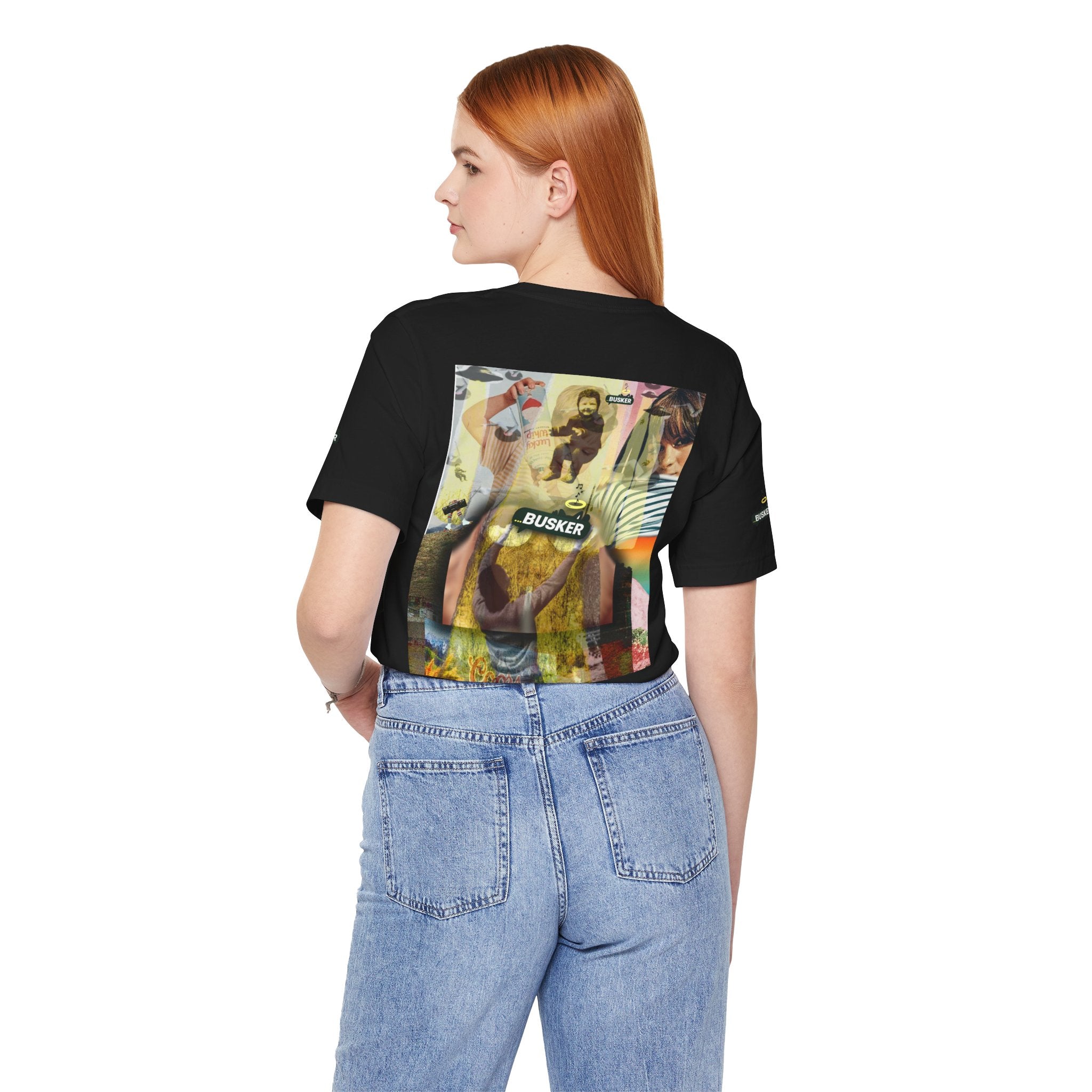 Busker Graphic Tee – Unisex Jersey Short Sleeve T-Shirt for Creative Souls