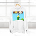 Fun Gaming Fleece Hoodie - Retro Gamer Gift, Cozy Sweatshirt, Video Game Apparel, Casual Wear, Geeky Hoodie
