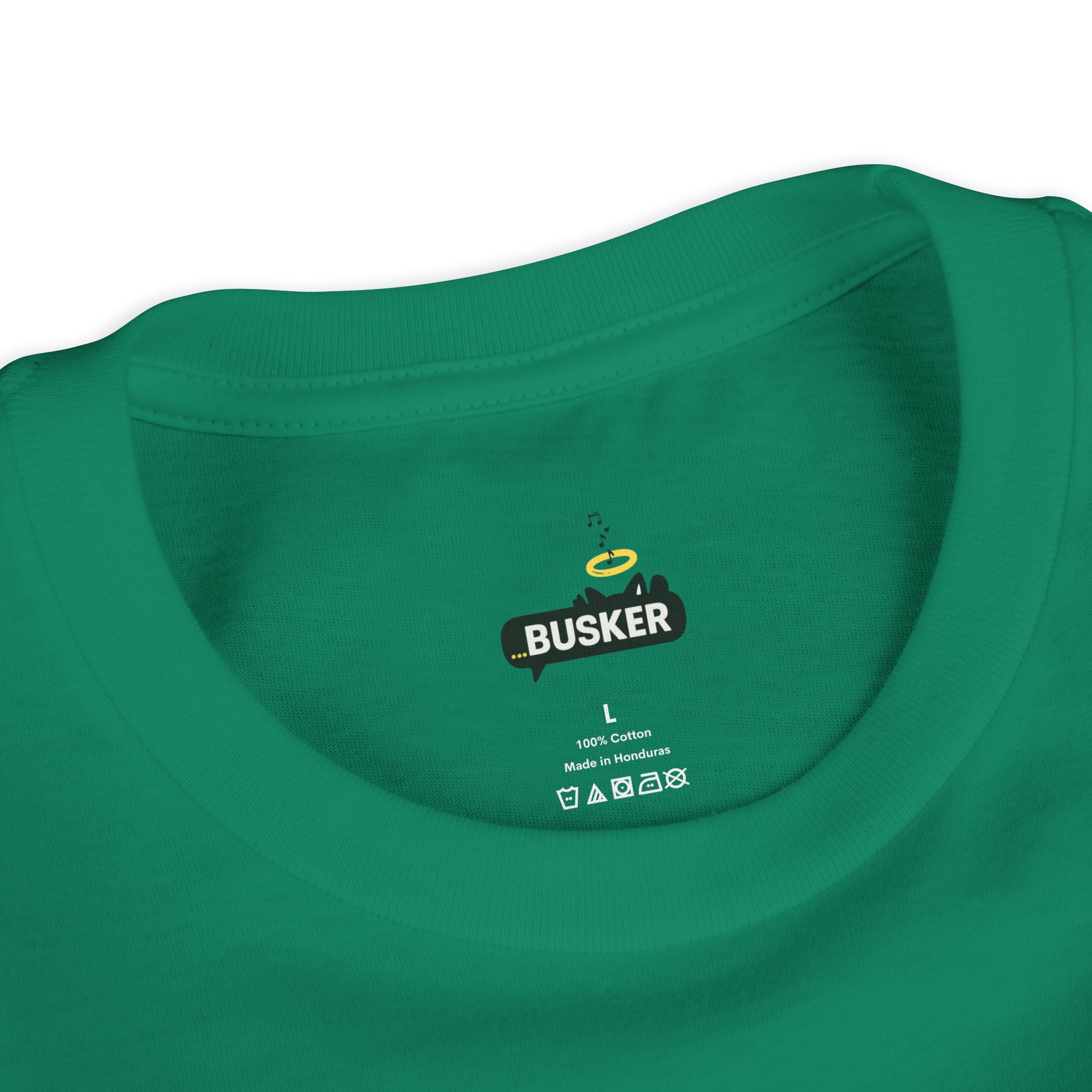 Colorful Youth Short Sleeve Tee - "Busker" Graphic Art Top