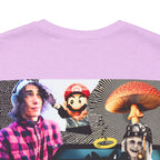 Busker Vibe Unisex Tee - Music & Art Collage Design