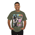 Grunge Art Busker Unisex Heavy Cotton Tee