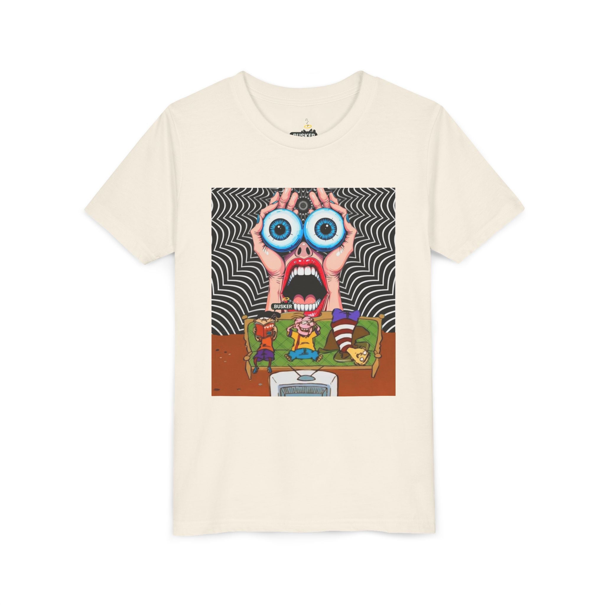 Youth Graphic Tee, Fun and Quirky Design for Creative Kids, Perfect for Birthdays, Everyday Wear, or Art Lovers