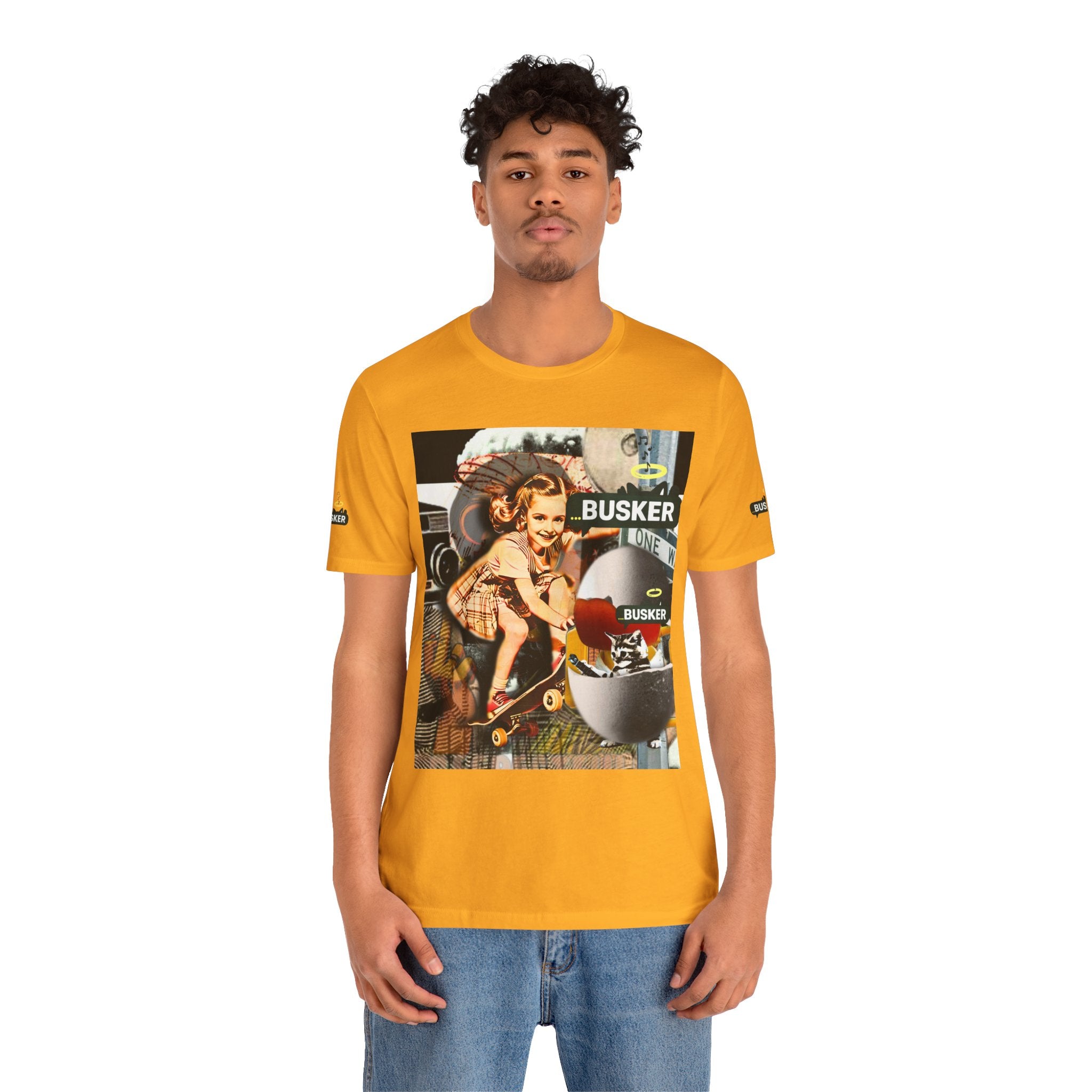 Vintage Skateboarding Graphic Tee - Streetwear for Creative Souls