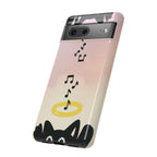 Cute Animal Phone Case, Tough Phone Cover for Pet Lovers, Gifts for Birthdays, Holidays, Music Lovers, Fun Tech Accessories