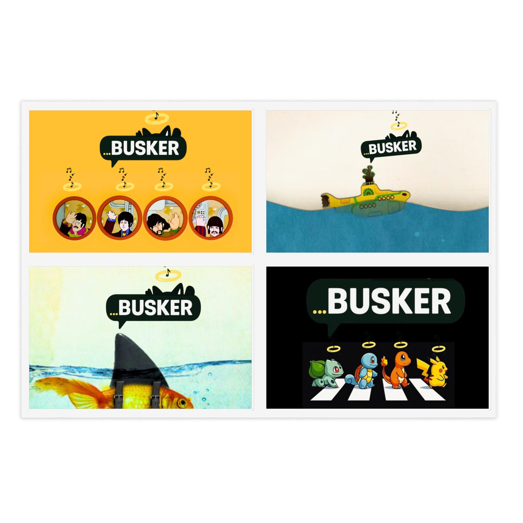 Whimsical Sticker Sheets for Music Lovers, Fun Decorative Stickers, Creative Journaling, Gift for Kids, Great for Scrapbooking