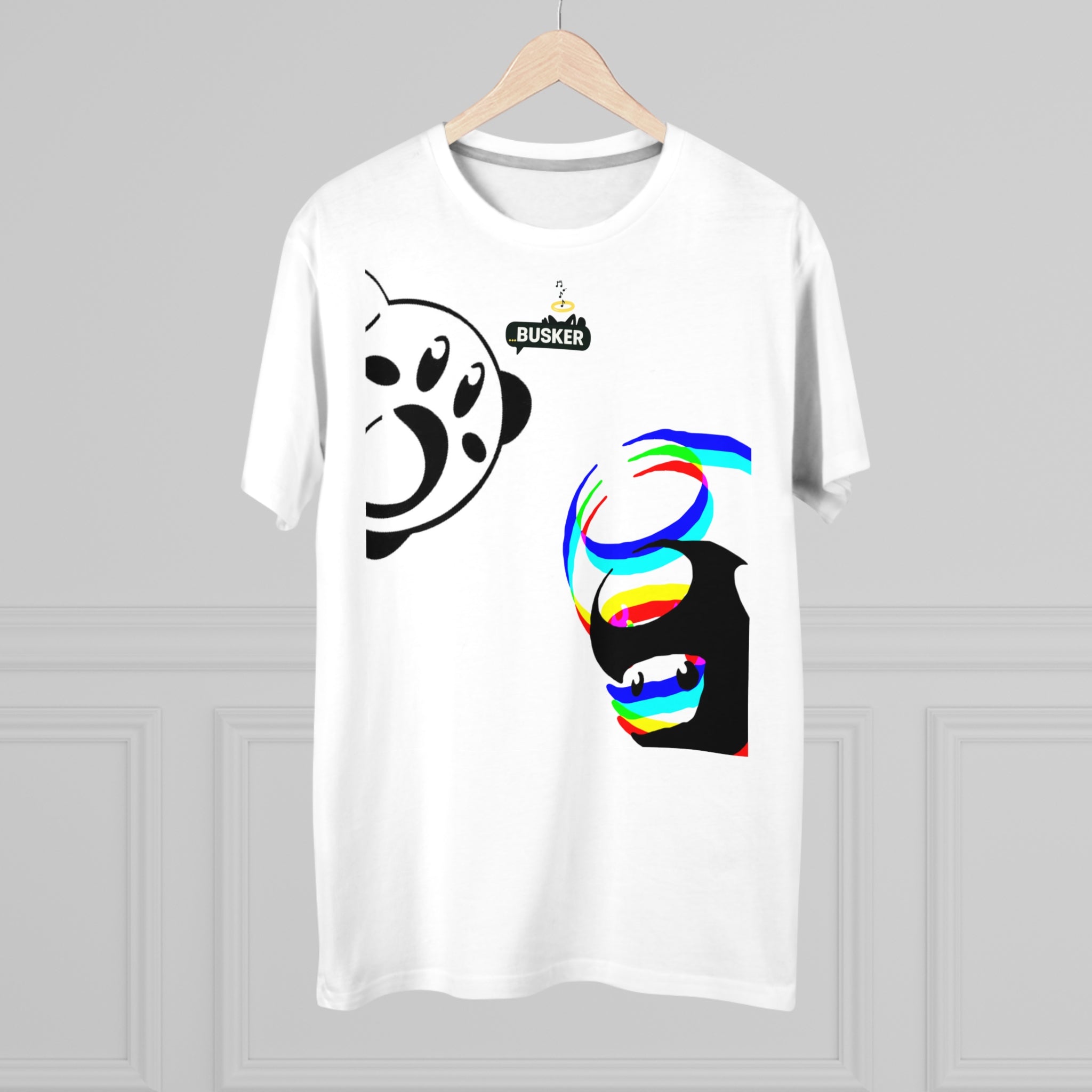 Vibrant Graphic Tee for Men, Casual Wear, Gift for Him, Colorful Tee, Unique Men's Fashion, Fun and Trendy Shirt