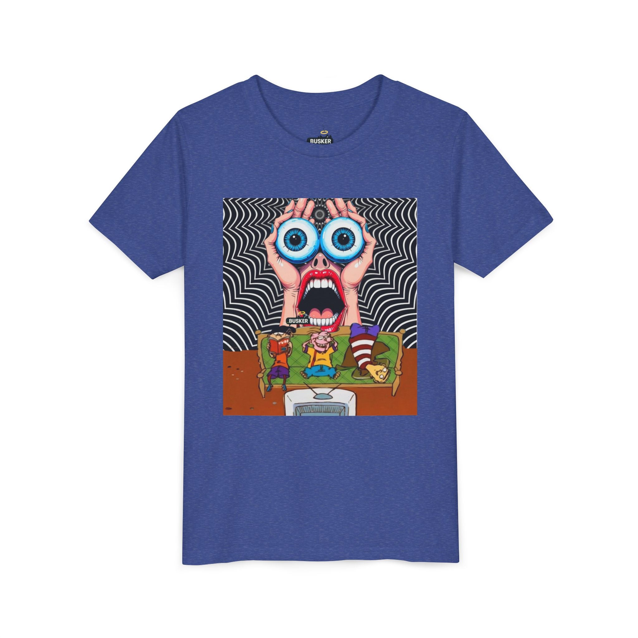 Graphic Youth Tee - Colorful Fun Shirt for Kids, Party T-Shirt, Gift for Youngsters, Trendy Youth Apparel, Art-Inspired Clothing
