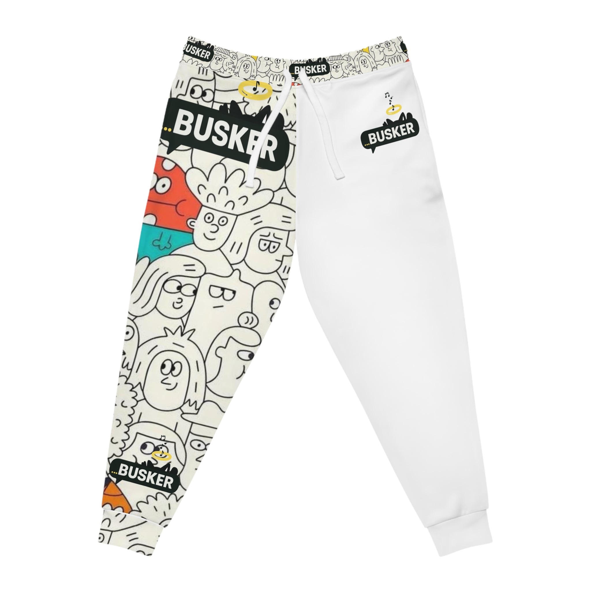 Vibrant Graphic Joggers for Creative Souls, Perfect for Athletes, Casual Wear, Gifts, Street Style, Fun Unisex Pants