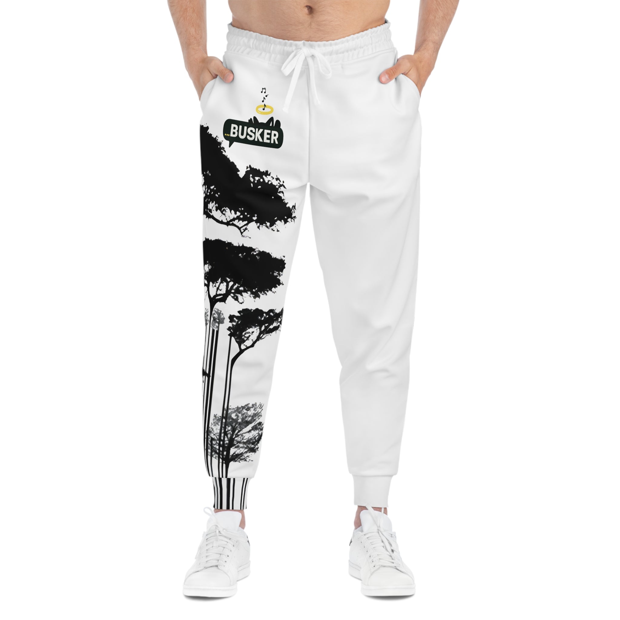 Stylish Athletic Joggers, Comfortable Activewear, Unique Casual Pants, Eco-Friendly Joggers, Perfect for Athletes & Nature Lovers