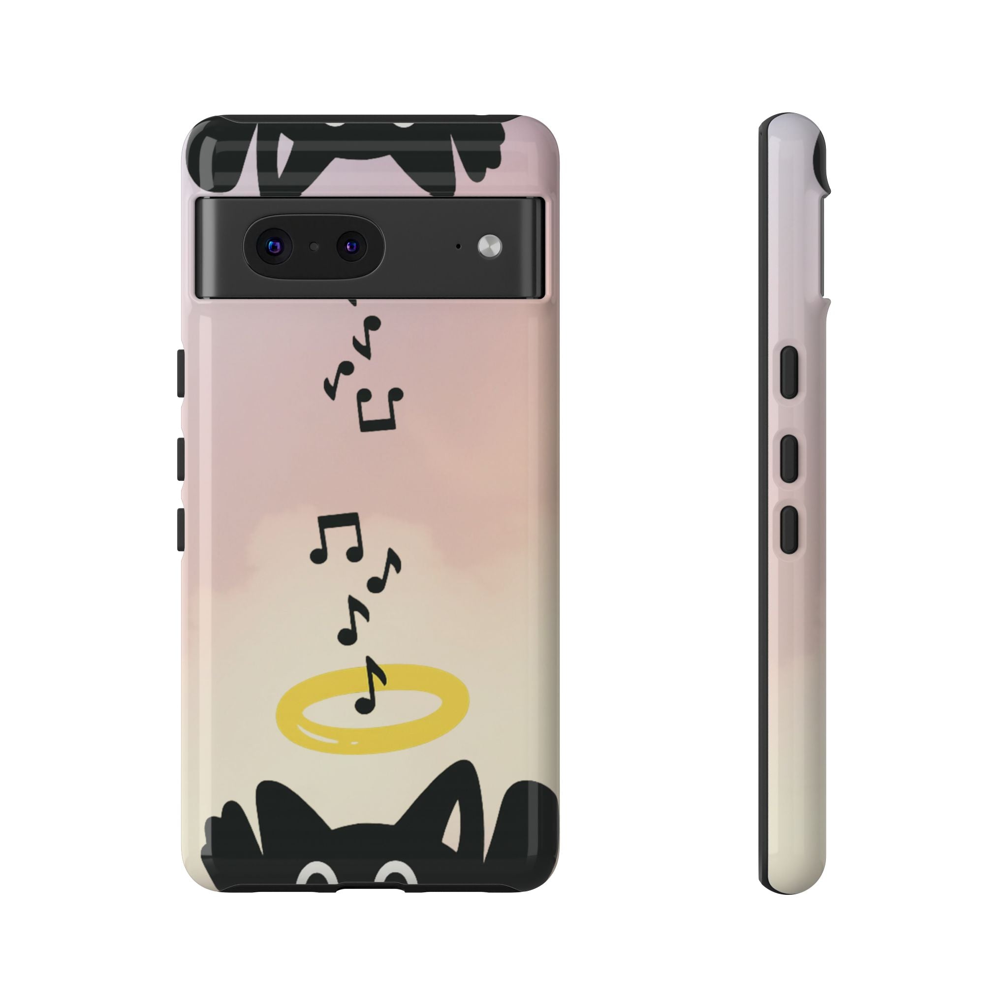 Cute Animal Phone Case, Tough Phone Cover for Pet Lovers, Gifts for Birthdays, Holidays, Music Lovers, Fun Tech Accessories