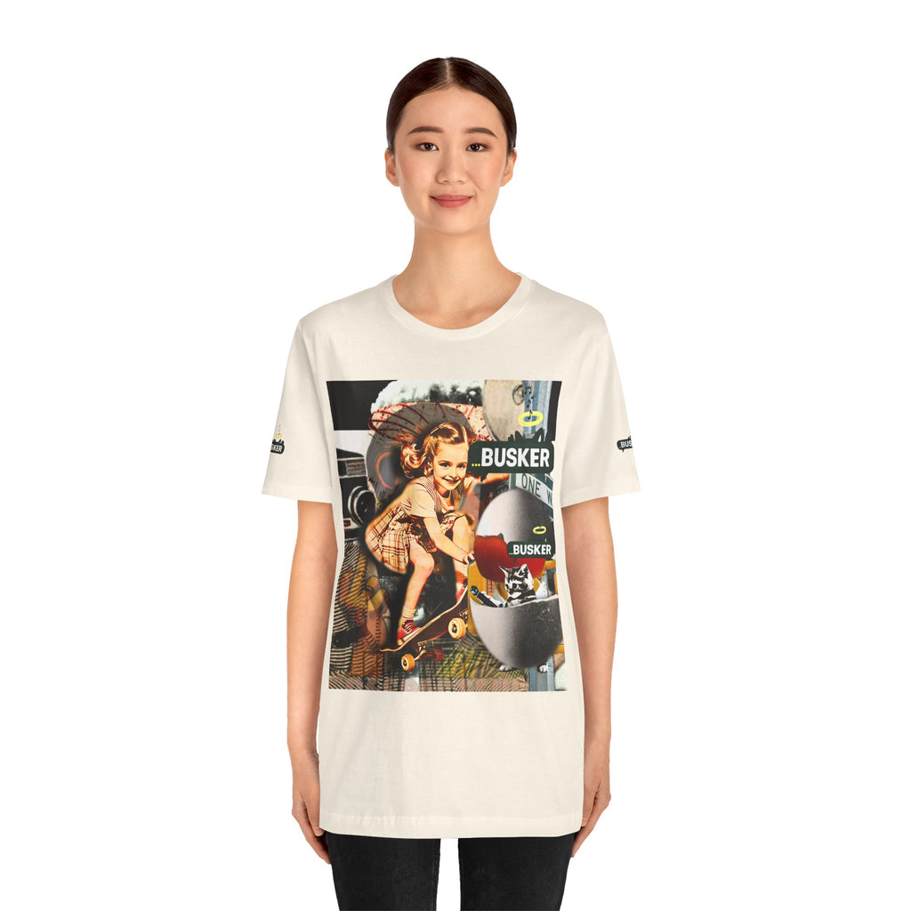 Vintage Skateboarding Graphic Tee - Streetwear for Creative Souls