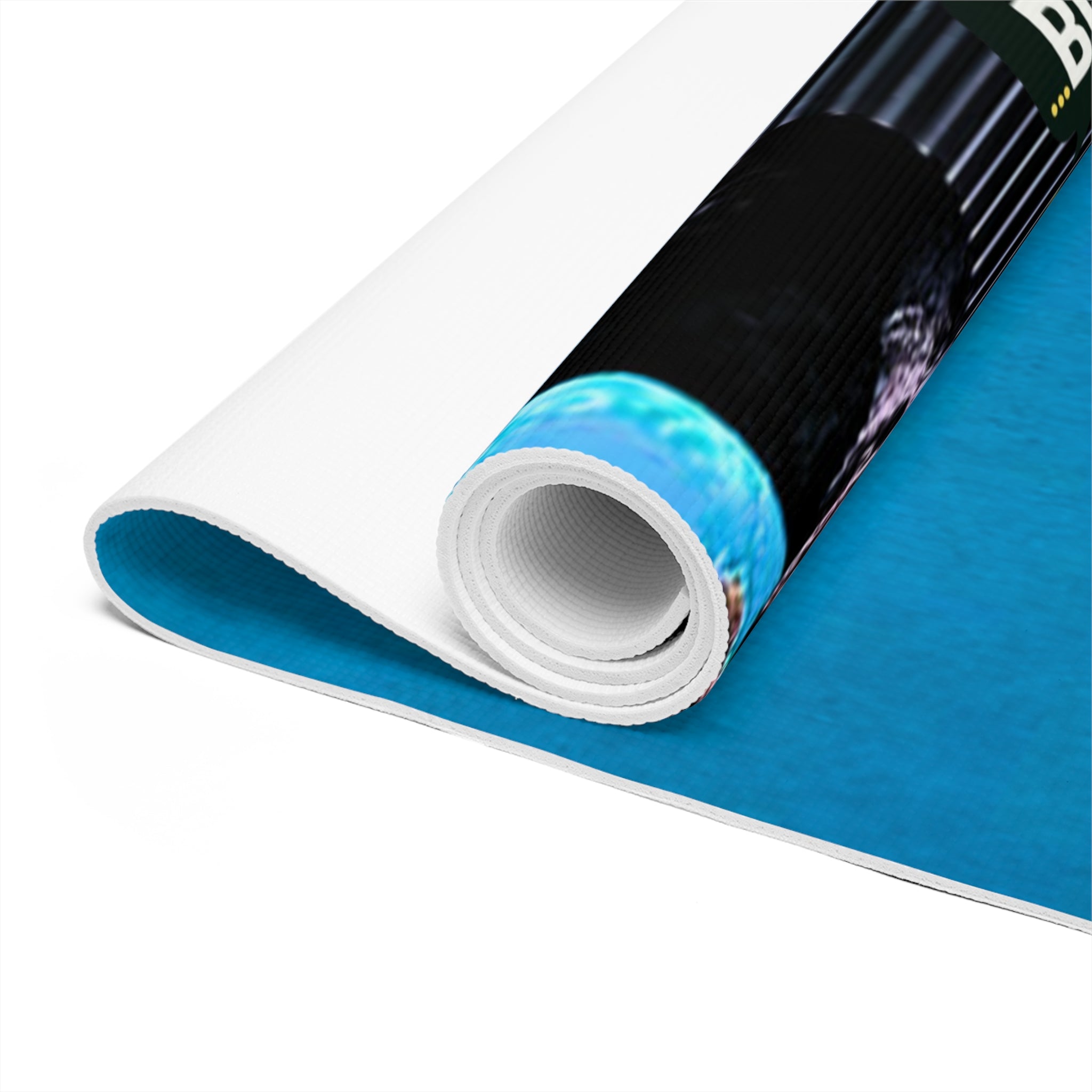 Cosmic Foam Yoga Mat, Trendy Exercise Mat, Vibrant Meditation Mat, Unique Gift for Yogis, Fitness Inspiration