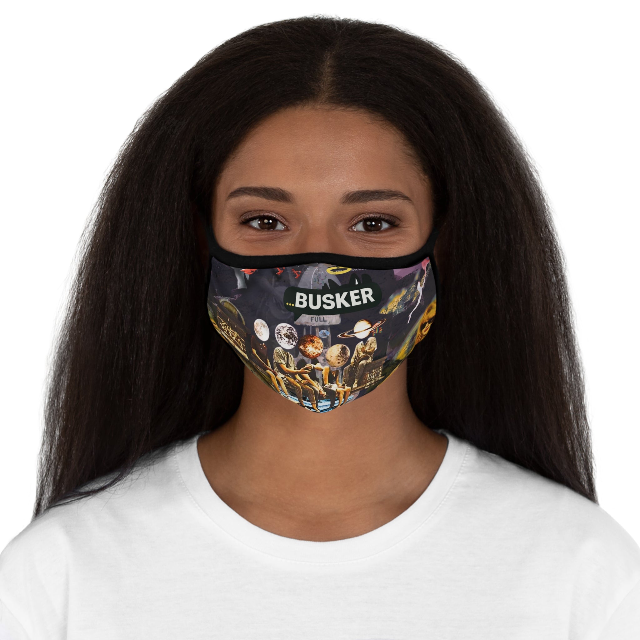 Fitted Polyester Face Mask