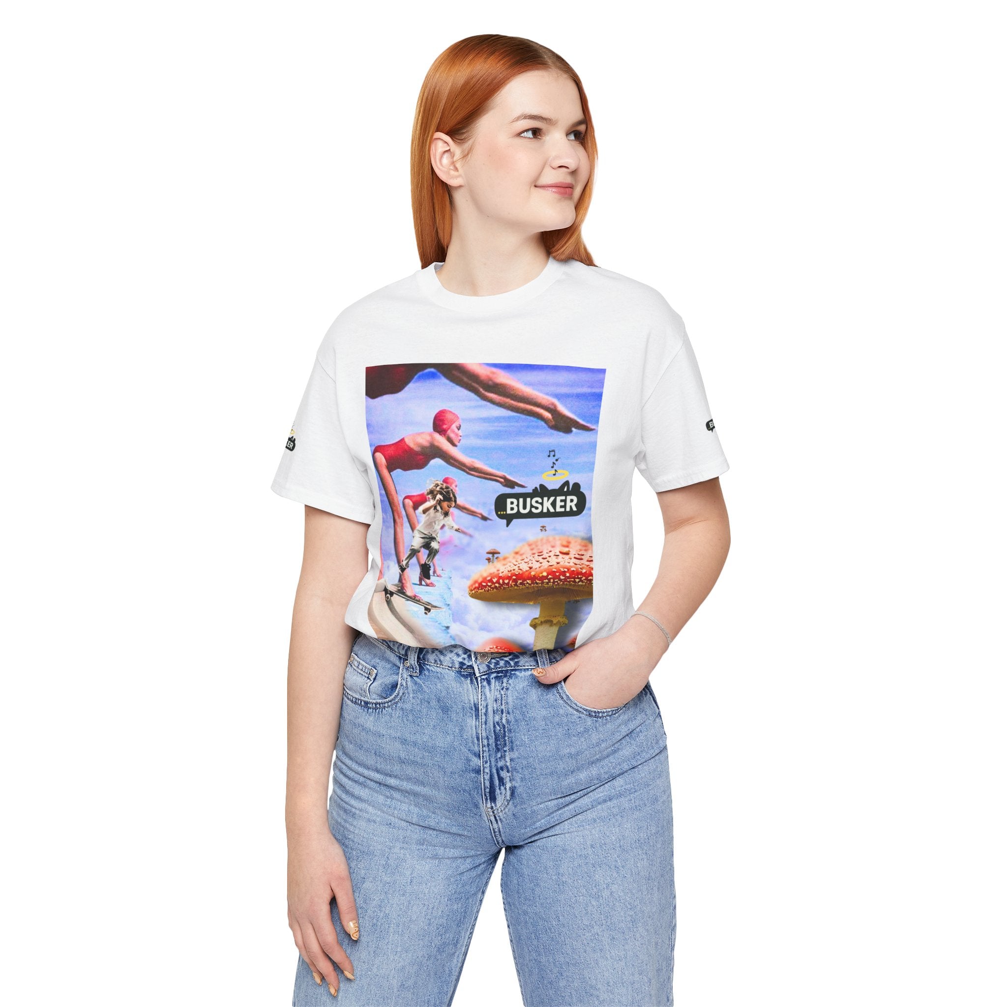 Busker Fun Graphic Tee - Unisex Jersey Short Sleeve
