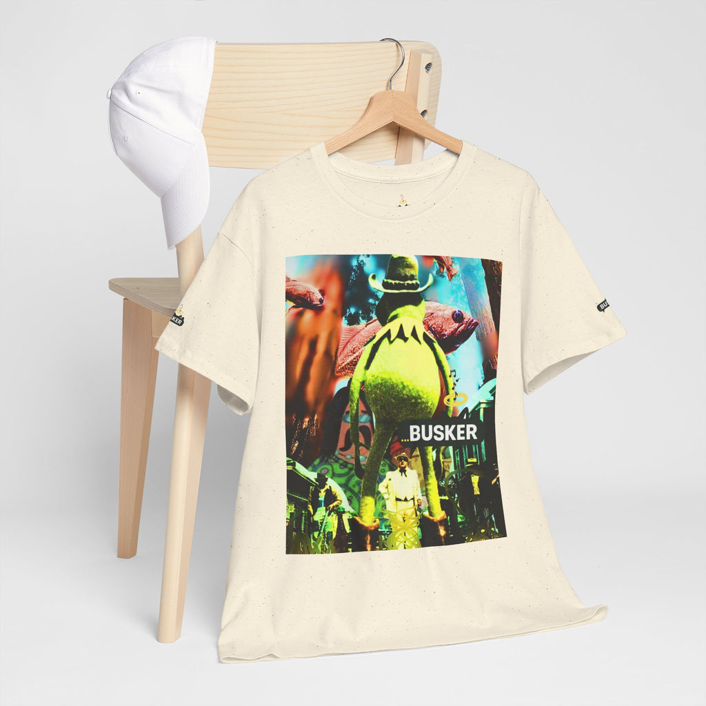 Busker Graphic Vintage Unisex Heavy Cotton Tee