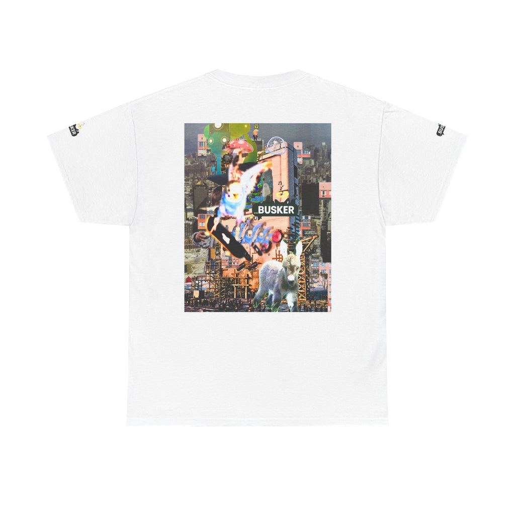 Urban Art Busker Tee - Unisex Heavy Cotton T-Shirt