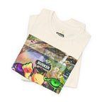 Vibrant Busker Art Tee for Creative Souls