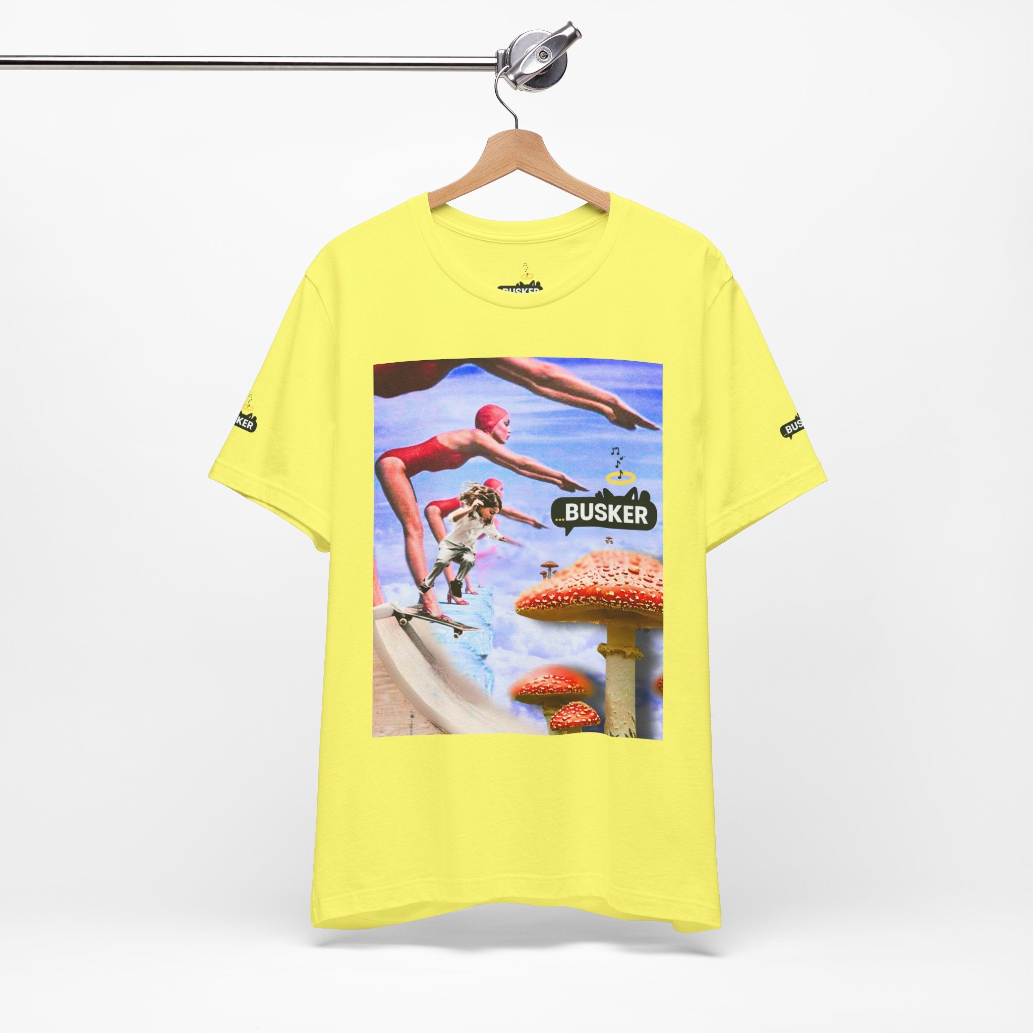 Busker Fun Graphic Tee - Unisex Jersey Short Sleeve