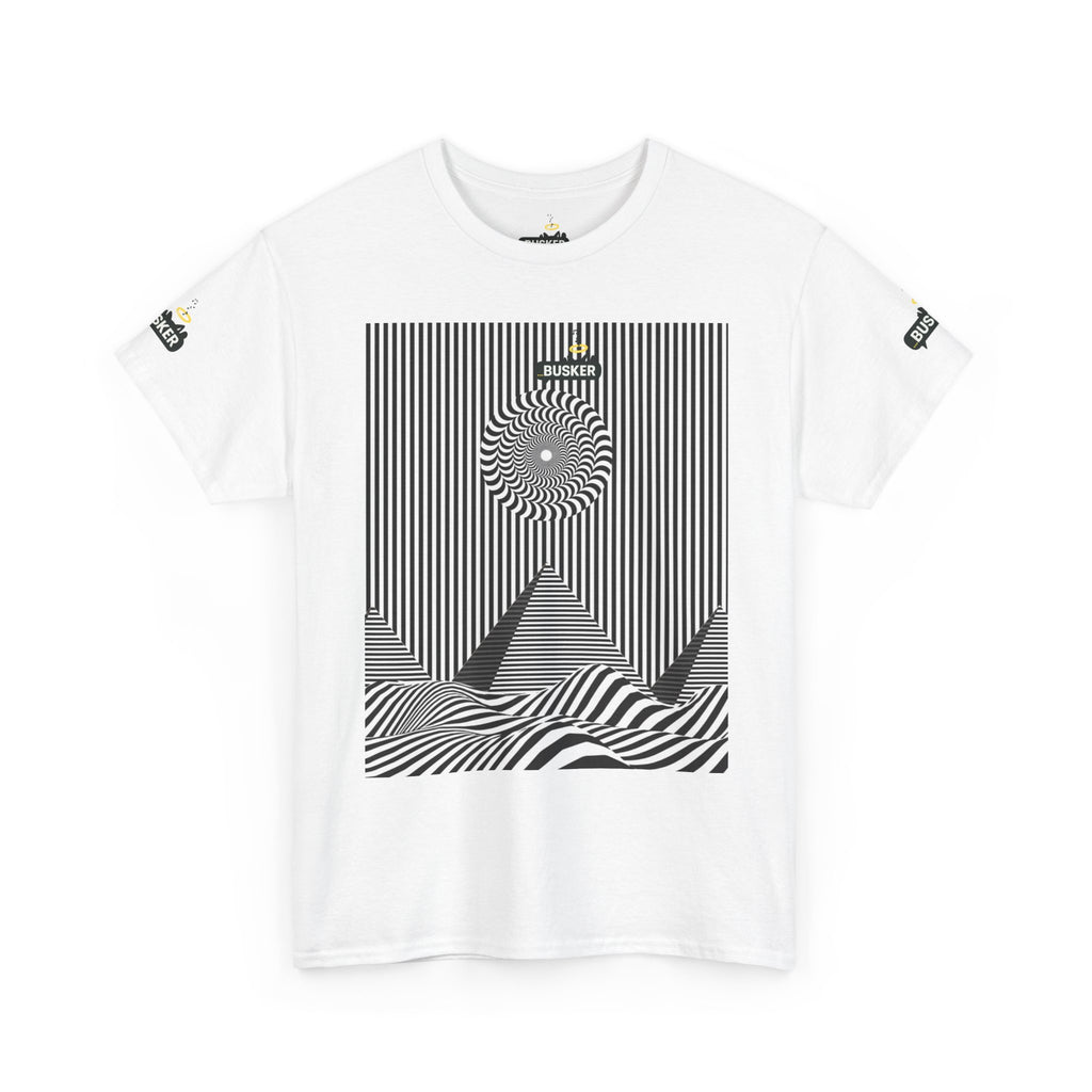 Trendy Graphic Tee, Psychedelic Cotton Shirt, Unisex Festival Wear, Summer Vibes T-Shirt, Perfect for Concerts, Gift for Music Lovers