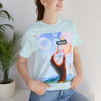 Busker Vibe Unisex Jersey Tee – Colorful Artistic Design for Summer Fun