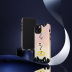 Cute Animal Phone Case, Tough Phone Cover for Pet Lovers, Gifts for Birthdays, Holidays, Music Lovers, Fun Tech Accessories