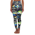 High Waisted Yoga Leggings (AOP)