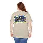 Busker Graphic Tee — Vintage Street Music Poster T‑Shirt