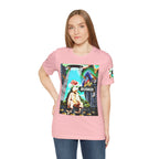 Street Art Busker Tee - Unisex Graphic Short Sleeve Shirt