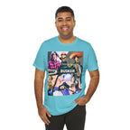 Busker Vibe Unisex Tee - Music & Art Collage Design