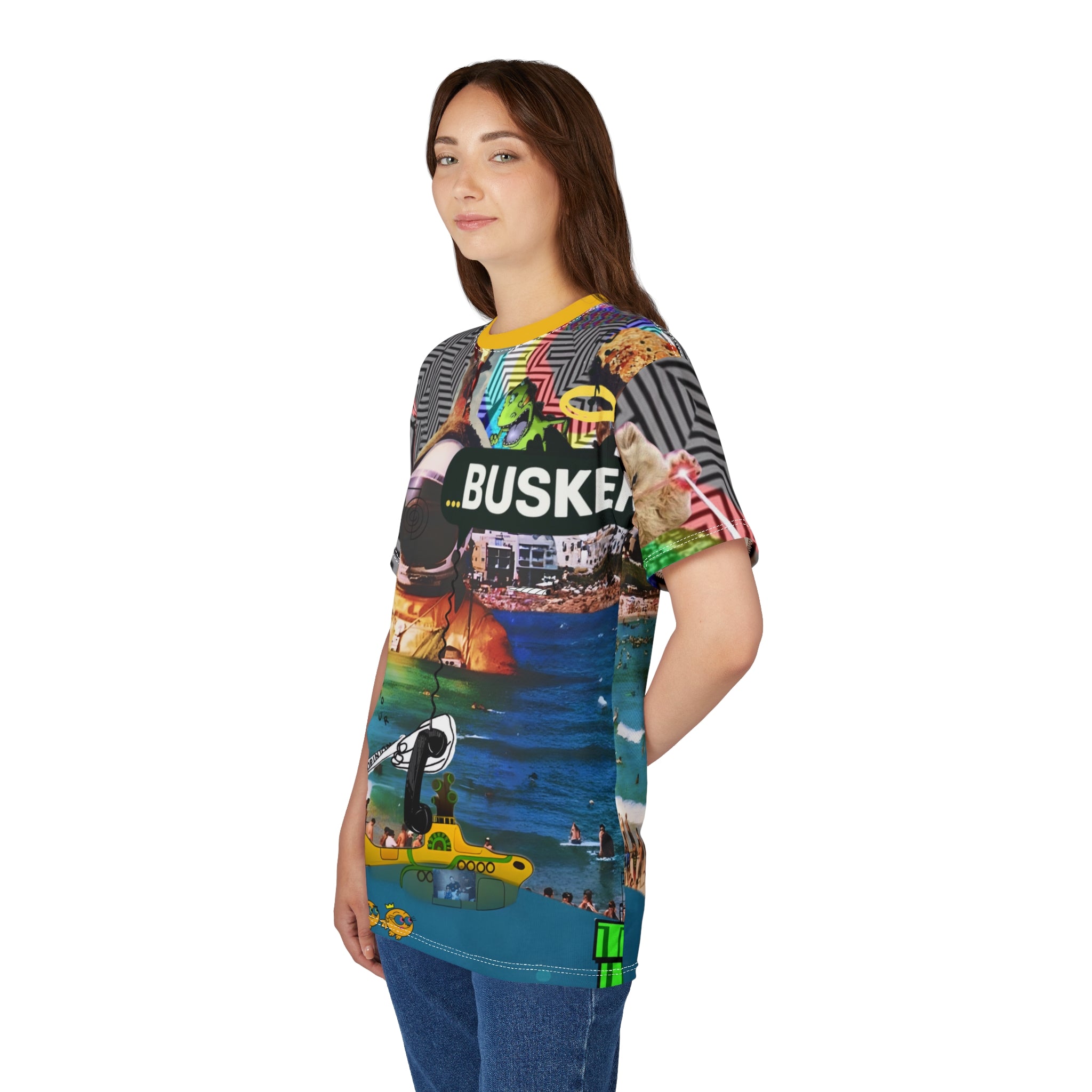 Astronaut Beach Vibes Tee, Unisex Graphic T-Shirt, Summer Fashion, Unique Streetwear, Fun Gift for Space Lovers and Beachgoers