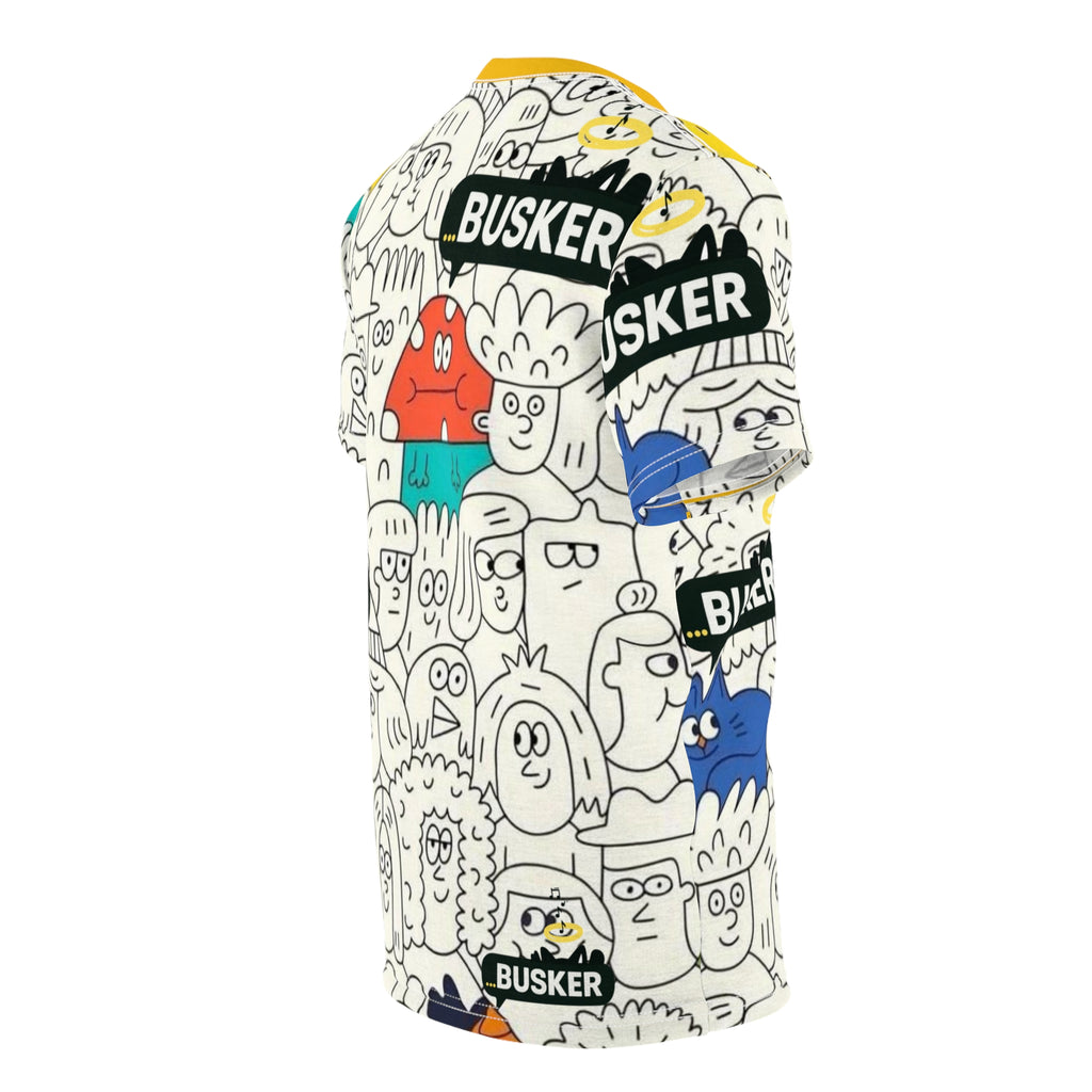 Whimsical Graphic Tee for Fun Lovers, Unique Casual Wear for Festivals, Travel Essentials, Gift Idea for Friends, Summer Vibes