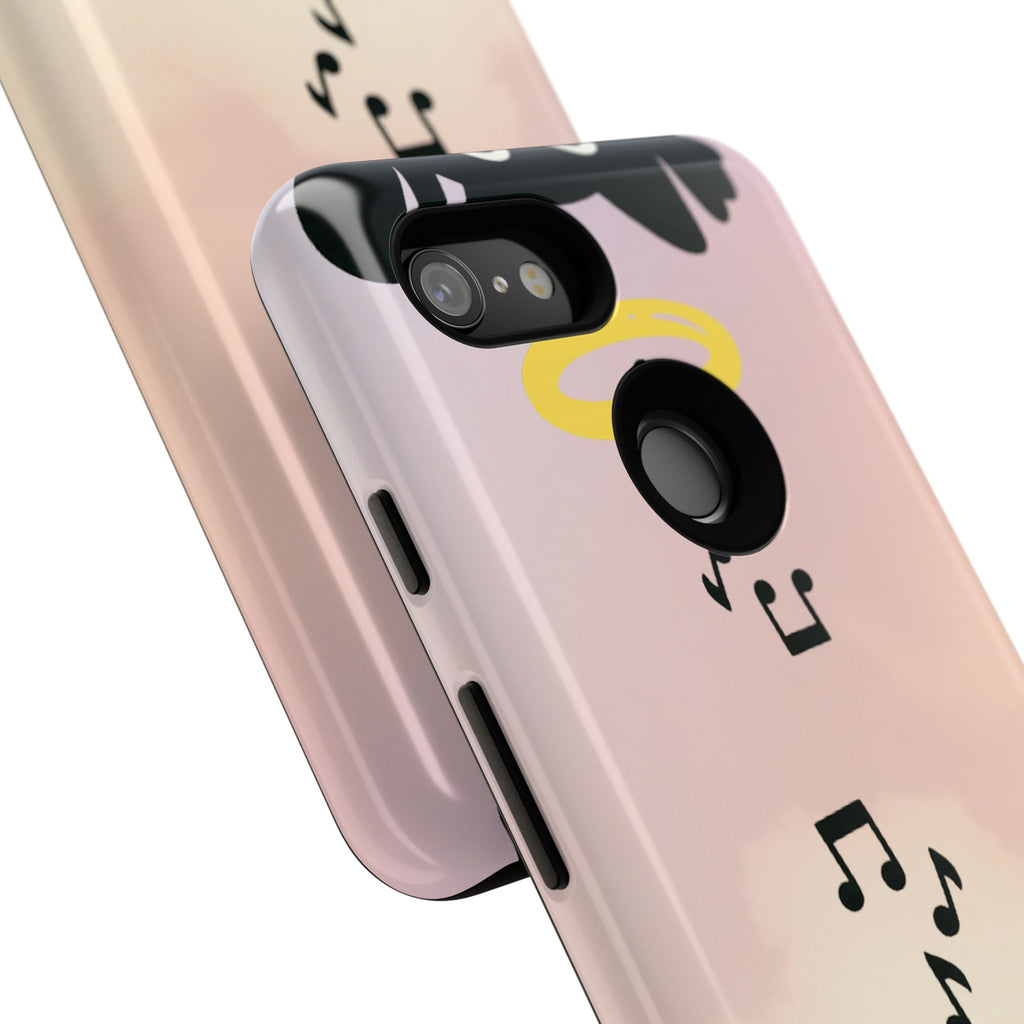 Cute Animal Phone Case, Tough Phone Cover for Pet Lovers, Gifts for Birthdays, Holidays, Music Lovers, Fun Tech Accessories