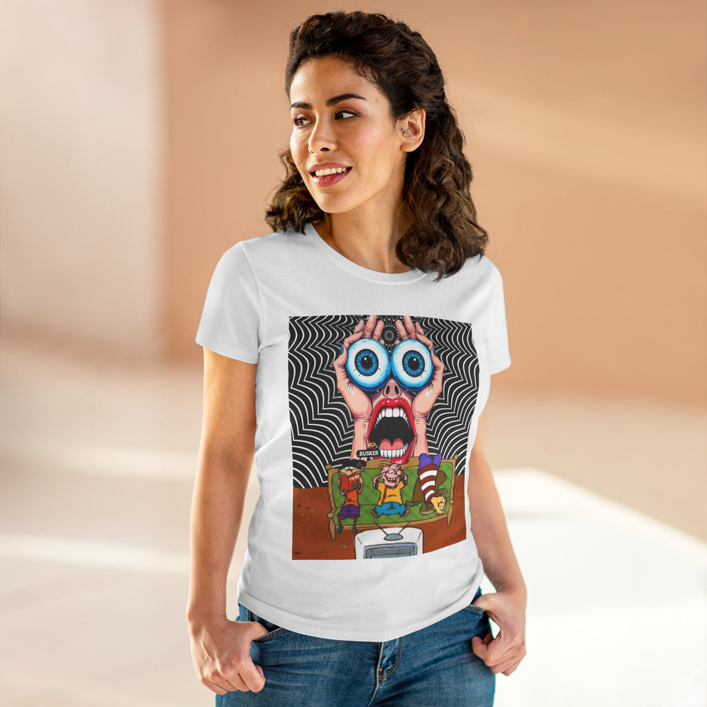 Whimsical Graphic Tee for Creative Souls, Playful Shirt, Art Lover Gift, Unique Cotton T-Shirt, Funny Fashion