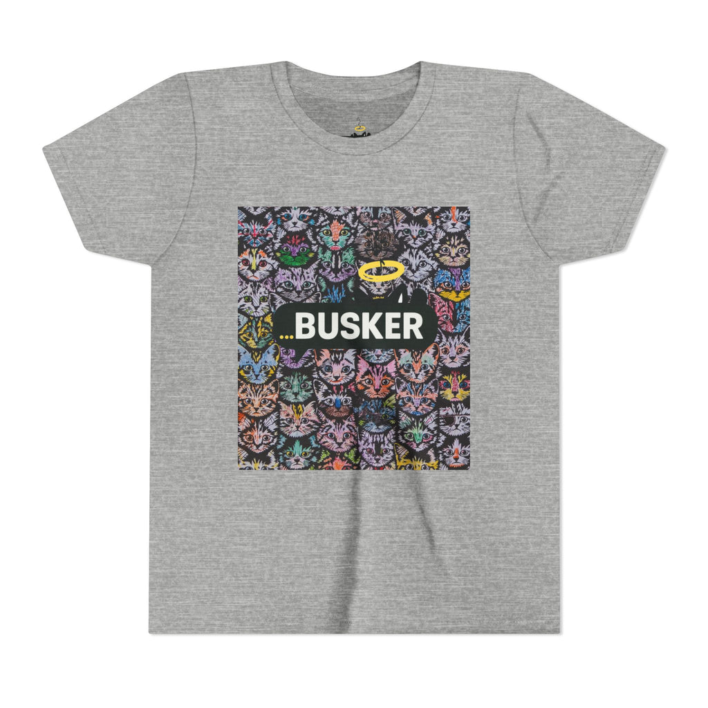 Colorful Youth Short Sleeve Tee, Fun Summer Shirt, Trendy Kids Clothing, Gift for Young Musicians, Cool Casual Wear, Birthday Present