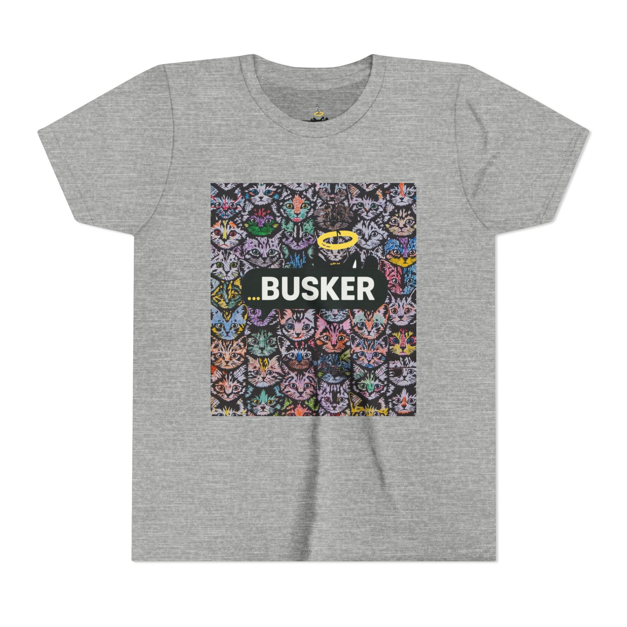 Colorful Youth Short Sleeve Tee, Fun Summer Shirt, Trendy Kids Clothing, Gift for Young Musicians, Cool Casual Wear, Birthday Present