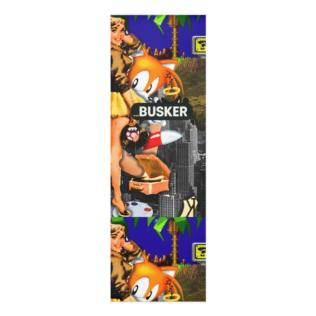 Vibrant Art Foam Yoga Mat - Unique Design for Stylish Workouts