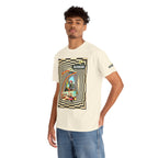 Retro Busker Graphic Tee - Unisex Heavy Cotton