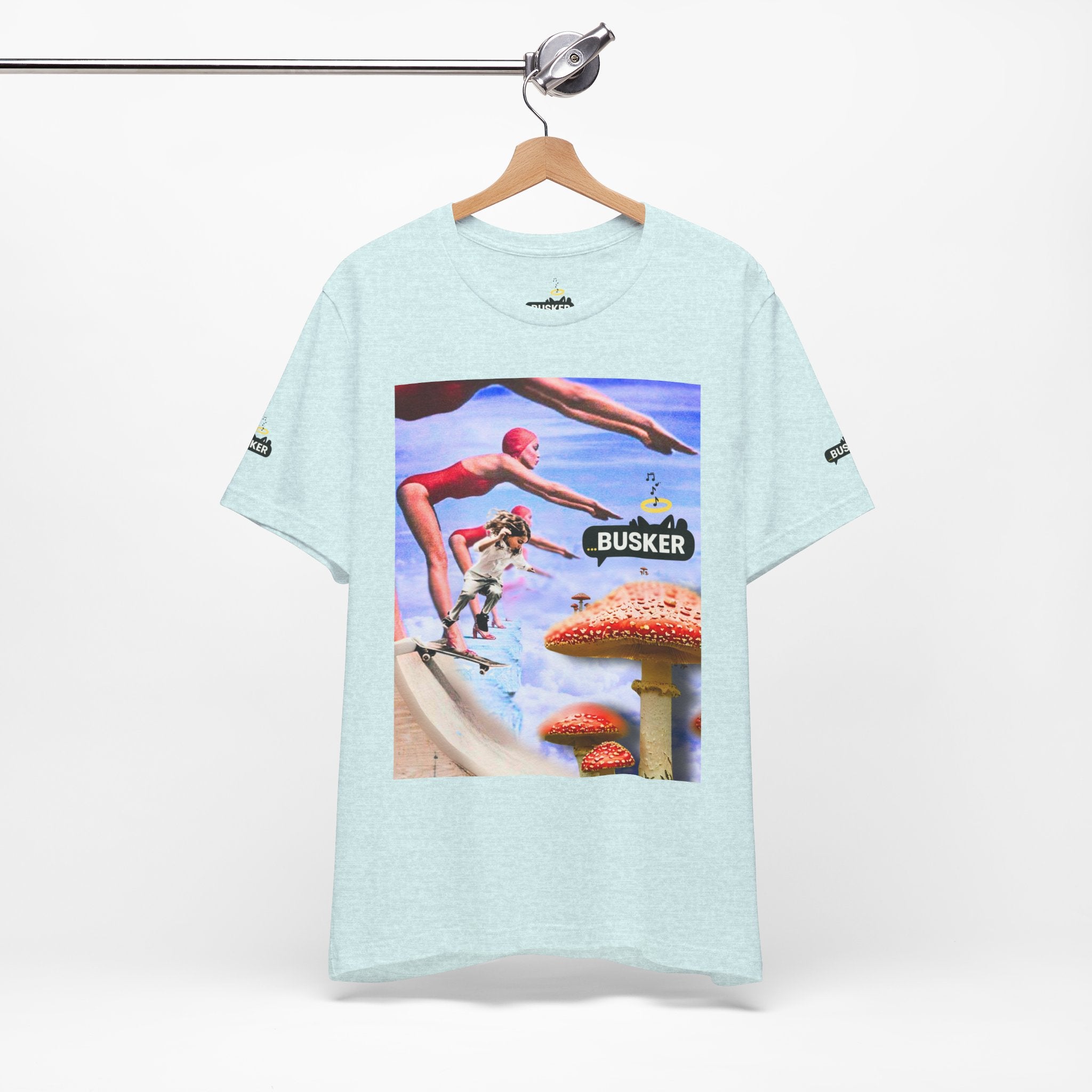 Busker Fun Graphic Tee - Unisex Jersey Short Sleeve