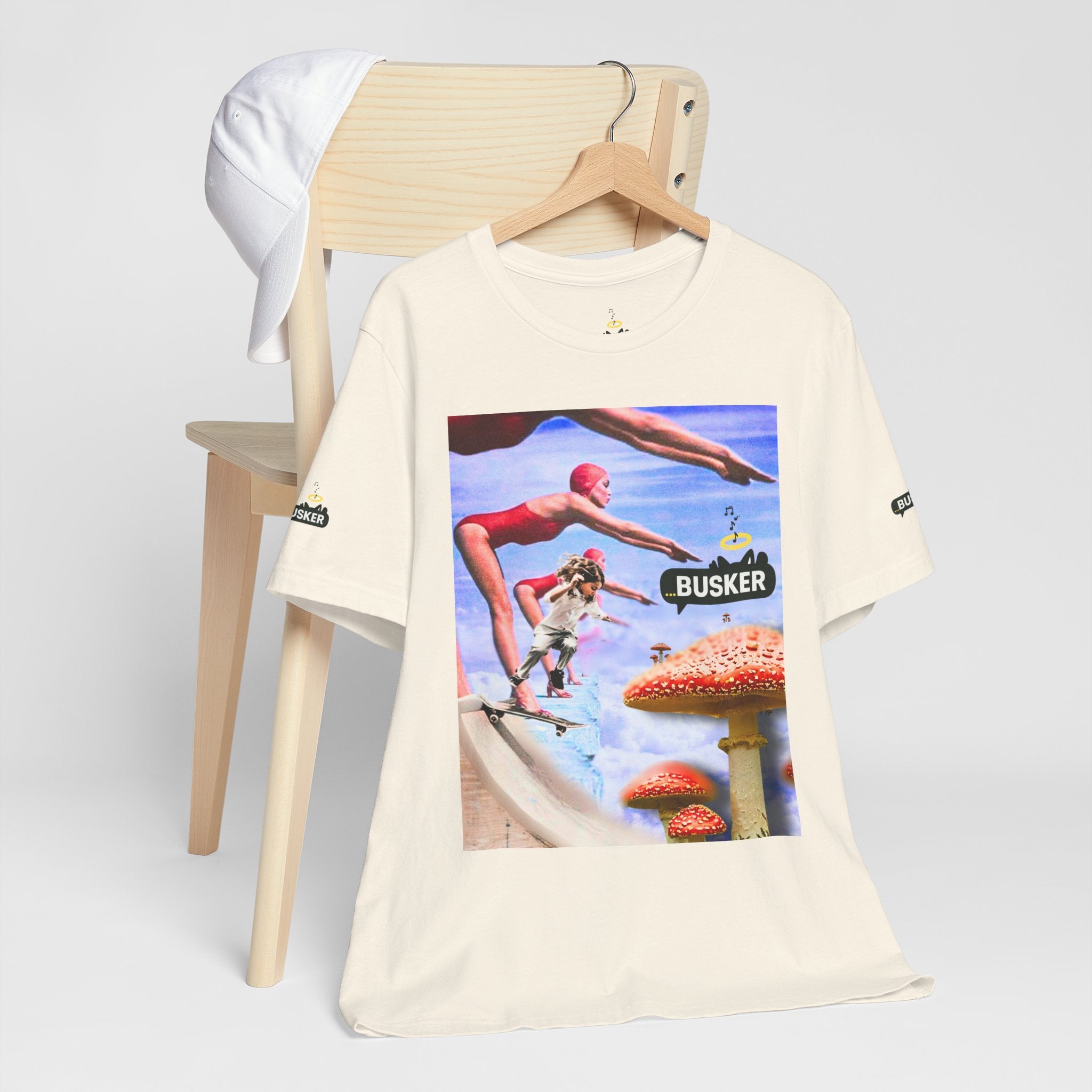 Busker Fun Graphic Tee - Unisex Jersey Short Sleeve