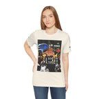 Creative Unisex Graphic Tee - 'I Don't Think' Busker Design