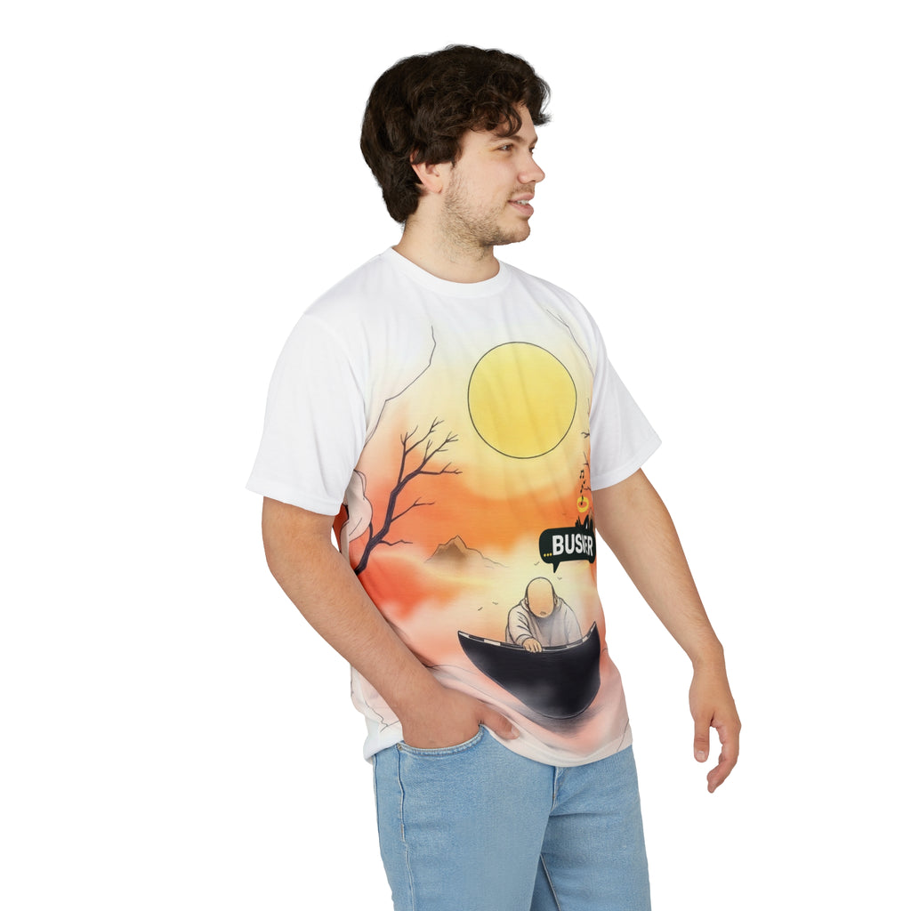 Artistic Unisex Tee, Musician Gift, Summer Vibes Shirt, Street Performer Apparel, Unique Graphic T-Shirt